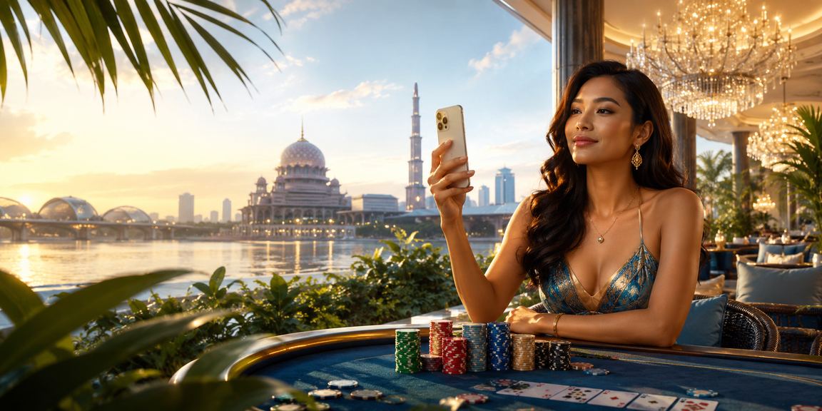 Permainan kad poker di Putrajaya pada platform live4d2u